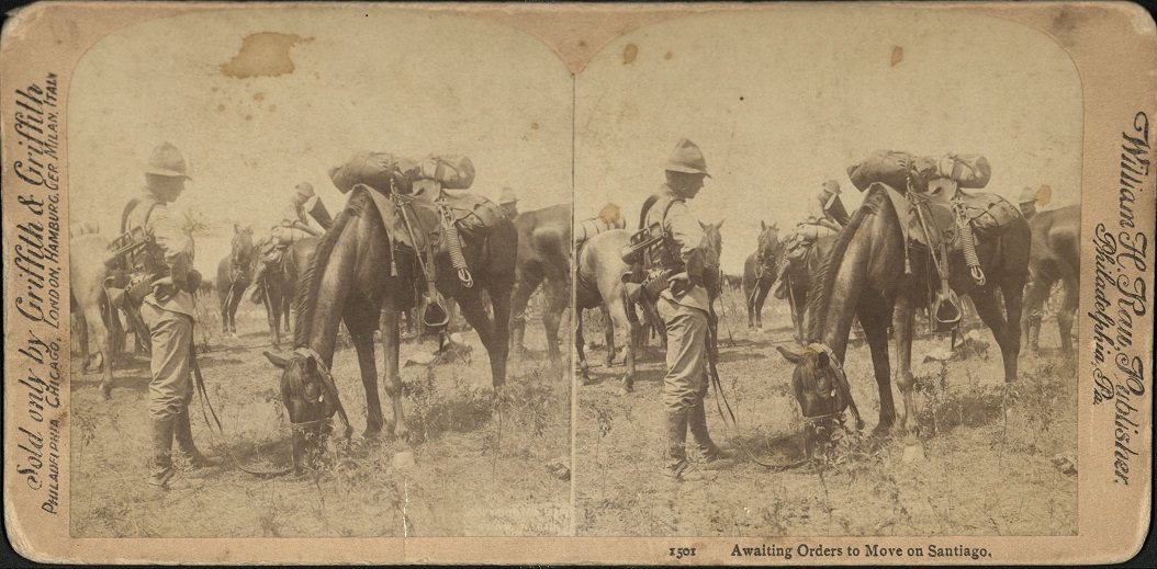 Awaiting Orders to Move on Santiago.